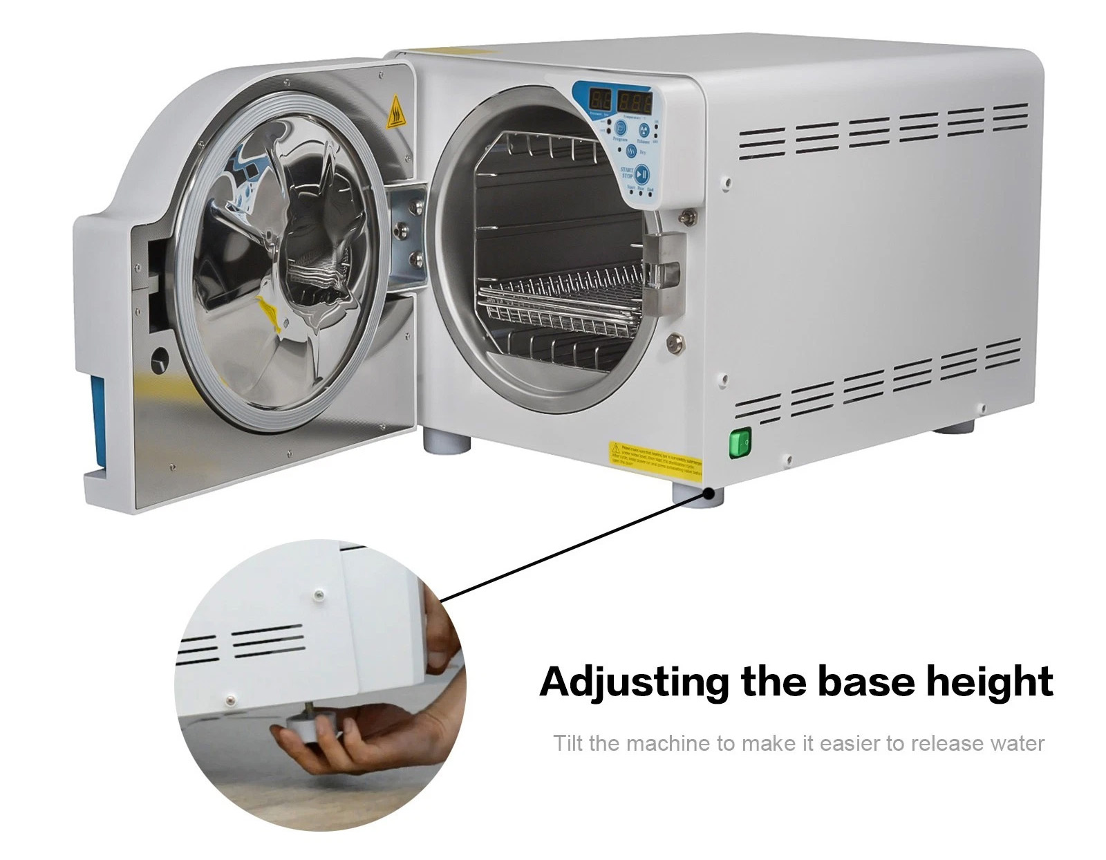Getidy JCH 16L/18L/23L Dental Autoclave Sterilizer Class N With Drying Function